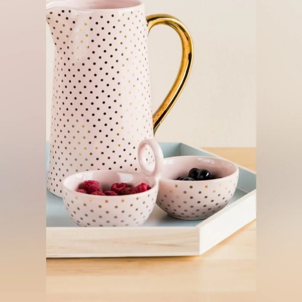 2/$14 Bloomingville Divided Double Bowl